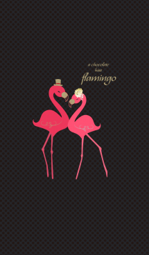 flamingo - a chocolate kiss ver- 画像(1)