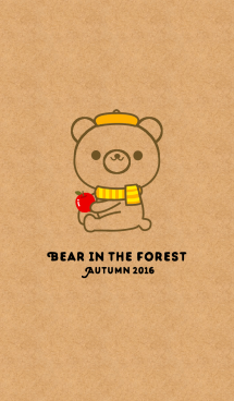 Bear in the forest -Autumn 2016- 画像(1)