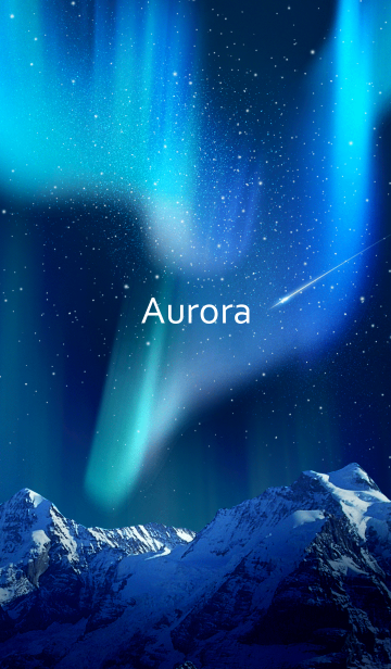Aurora 綺麗な星空に Line着せかえ 360円 オシャレ系