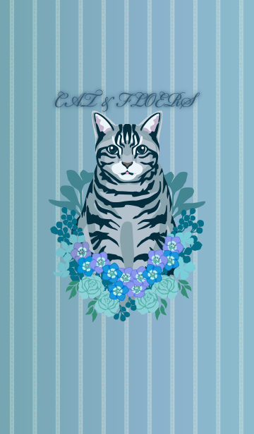 CAT ＆ FLOWERSの画像(表紙)
