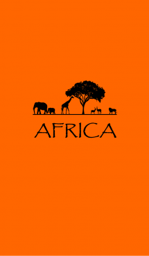 アフリカの夕暮れ 画像(1)