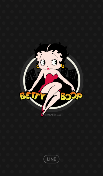 Betty Boop Line着せかえ 360円 オシャレ系