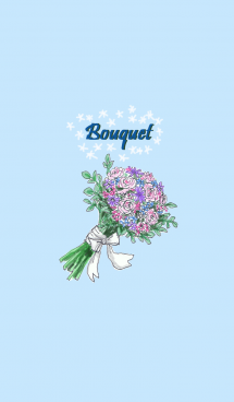 bouquet for you (blue) 画像(1)