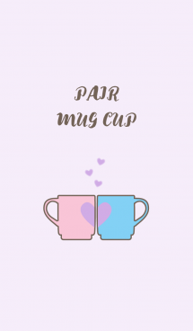 Pair Mug Cup～Pastel color 画像(1)