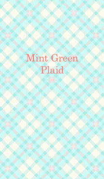Mint Green Plaid 画像(1)