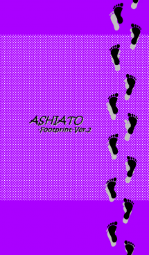 ASHIATO-Footprint-Ver.2 Purple 画像(1)