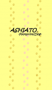 ASHIATO-Footprint,Dog- 画像(1)