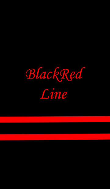 黒と赤のライン | LINE着せかえ | 360円