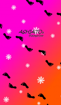 ASHIATO4-Footprint-Pink color ver. 画像(1)