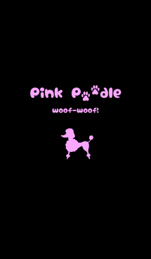 Pink Poodle woof-woof！ 画像(1)