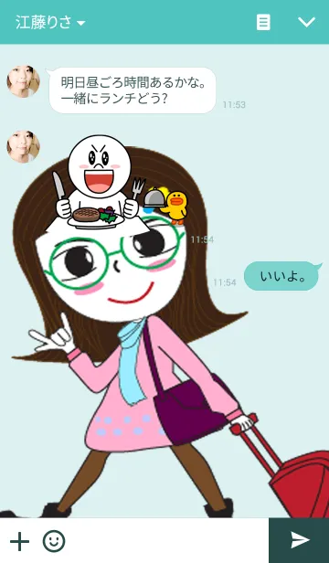 [LINE着せ替え] minnyの画像3