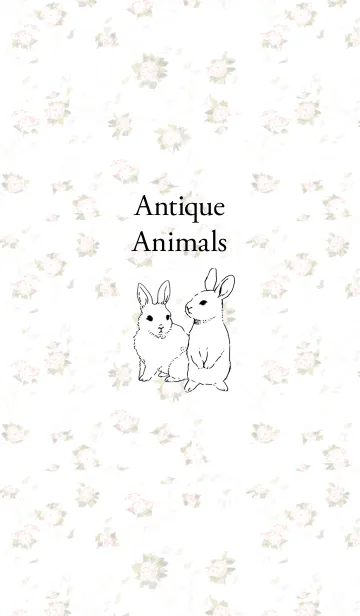[LINE着せ替え] Antique Animalsの画像1