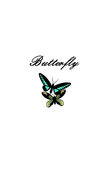 [LINE着せ替え] 蝶の着せ替えの画像1