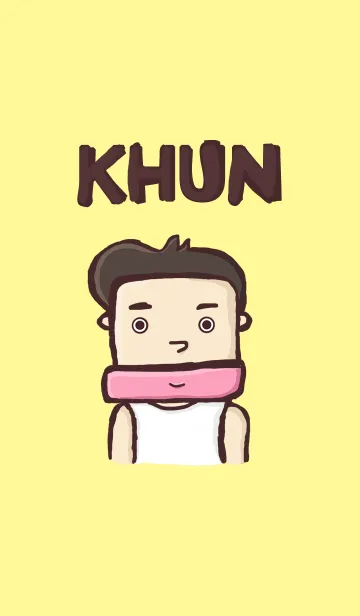 [LINE着せ替え] KHUNの画像1