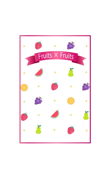 [LINE着せ替え] Fruits Fruitsの画像1
