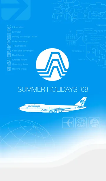 [LINE着せ替え] SUMMER HOLIDAYS '68の画像1