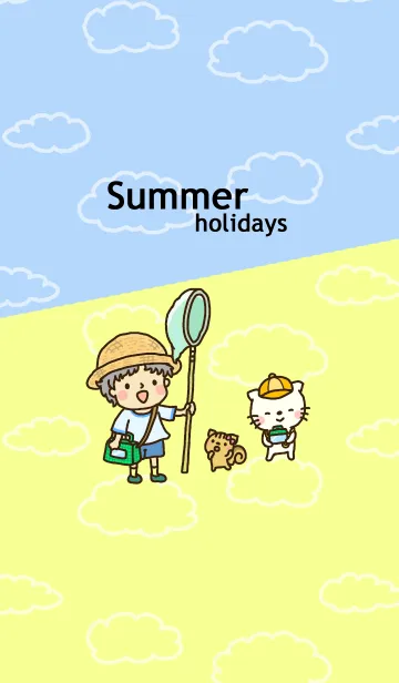 [LINE着せ替え] Summer holidaysの画像1