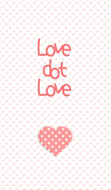 [LINE着せ替え] Love dot Loveの画像1