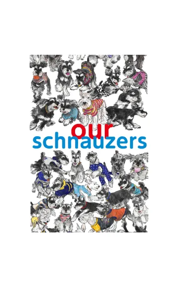 [LINE着せ替え] Our Schnauzers 2の画像4
