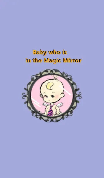 [LINE着せ替え] Baby who is in the Magic Mirrorの画像1