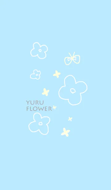 [LINE着せ替え] YURU FLOWERの画像1