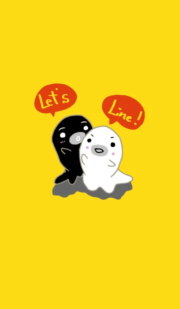 [LINE着せ替え] アザラシ一家の画像1