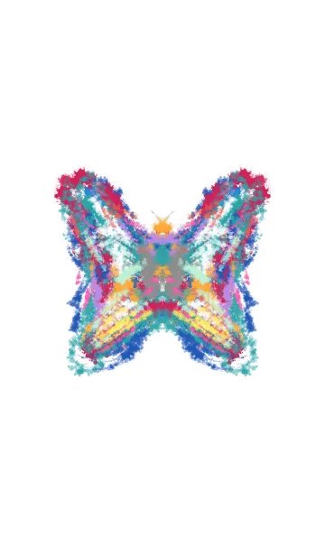 [LINE着せ替え] Rorschach butterflyの画像1