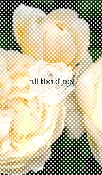 [LINE着せ替え] Full bloom of roseの画像1