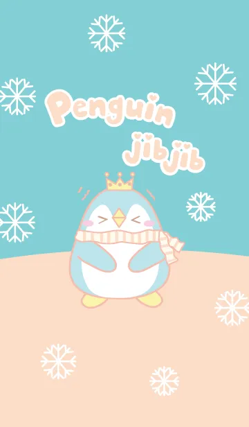 [LINE着せ替え] Penguin jibjibの画像1