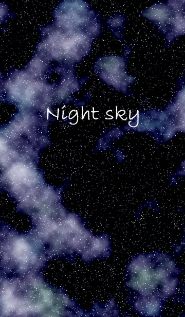 [LINE着せ替え] Night skyの画像1