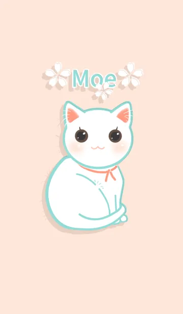 [LINE着せ替え] my happy cat moeの画像1