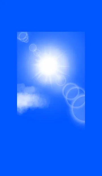 Sun in the blue skyの着せ替えメイン画像