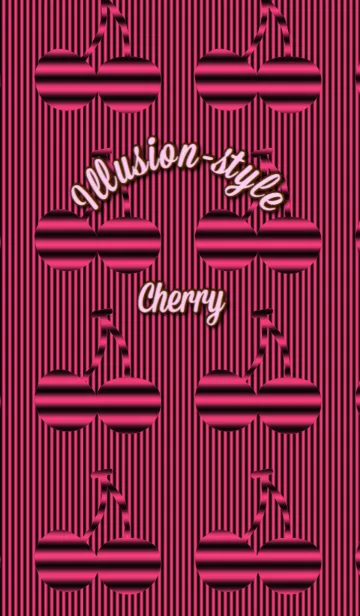 [LINE着せ替え] Illusion style Cherryの画像1
