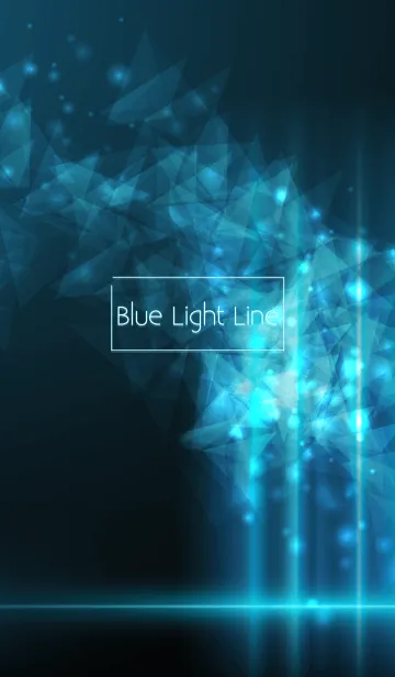 [LINE着せ替え] Blue Light Lineの画像1