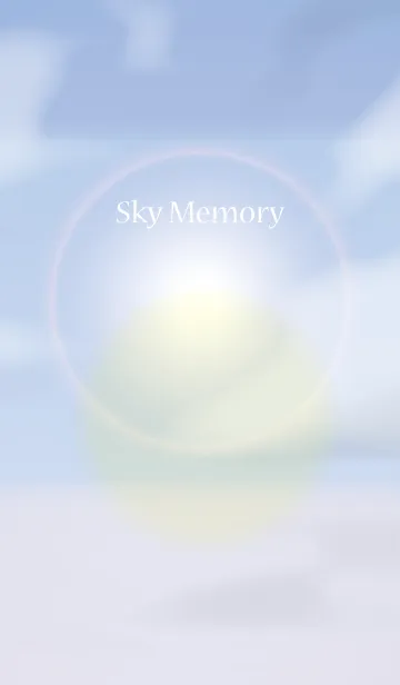 [LINE着せ替え] Sky Memoryの画像1