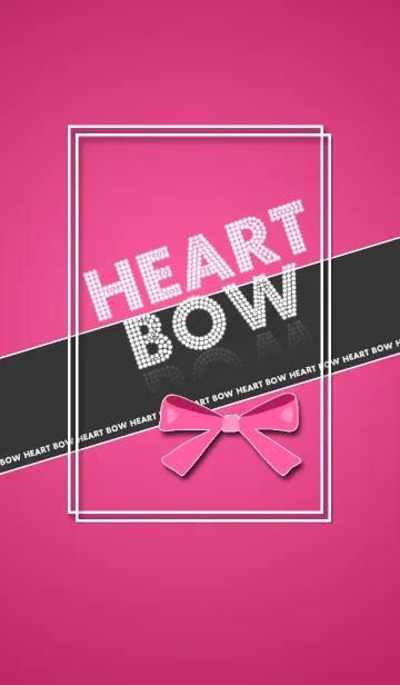 [LINE着せ替え] Heart Bowの画像1