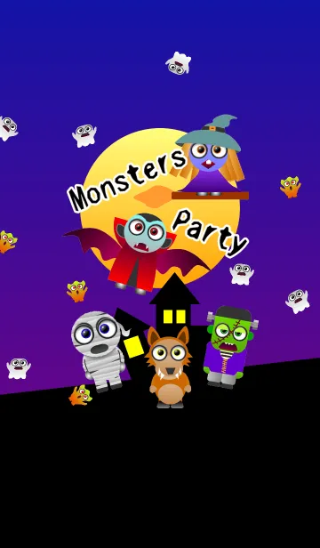 [LINE着せ替え] Monsters partyの画像1