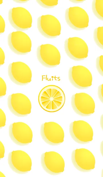 [LINE着せ替え] Fruits♥レモンが好きの画像1