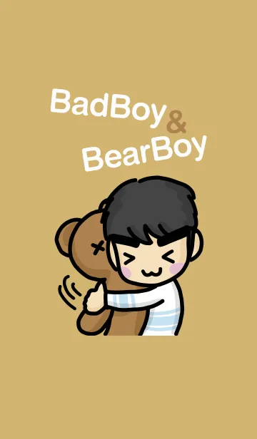 [LINE着せ替え] Bad boy ＆ Bear boyの画像1