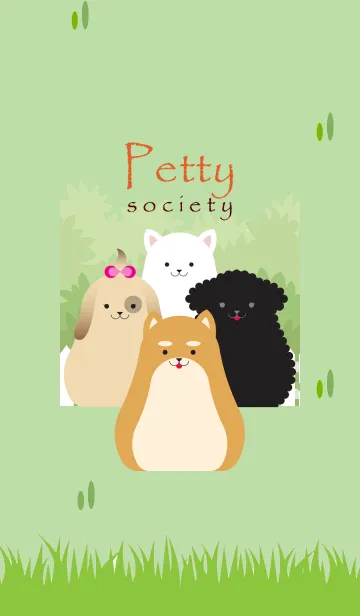 [LINE着せ替え] Petty Societyの画像1