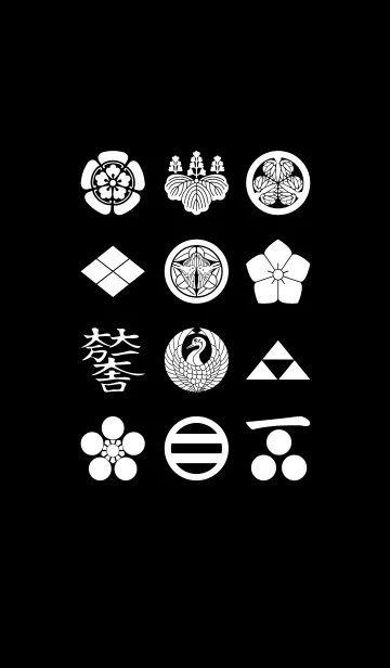 武将家紋の着せ替えメイン画像