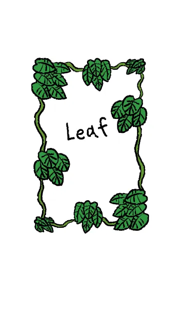 [LINE着せ替え] Simple leafの画像1