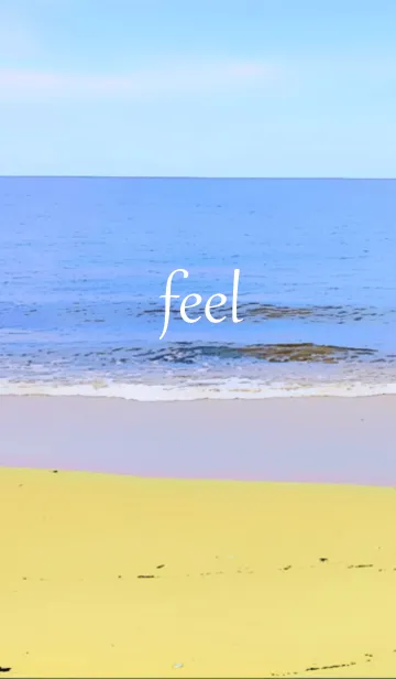 [LINE着せ替え] やさしい海の画像1