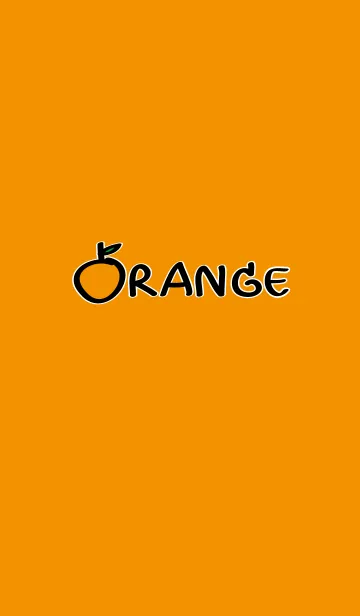 [LINE着せ替え] Orange Sun Themeの画像1