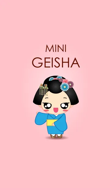 [LINE着せ替え] mini geishaの画像1