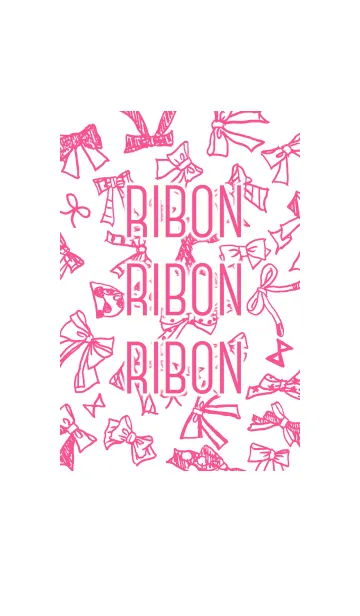 [LINE着せ替え] RIBON RIBON RIBON！の画像1