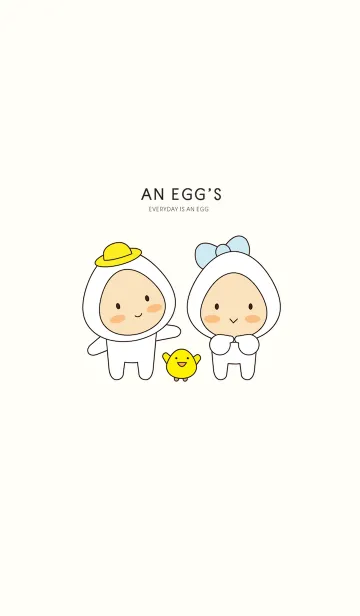 [LINE着せ替え] An Egg'sの画像1