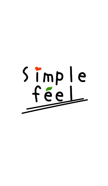 [LINE着せ替え] Simple feelの画像1