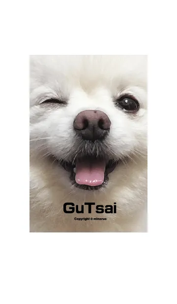 [LINE着せ替え] GuTsai (White Hiromi)の画像1