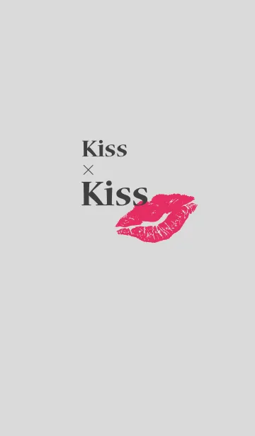 [LINE着せ替え] Kiss x Kissの画像1